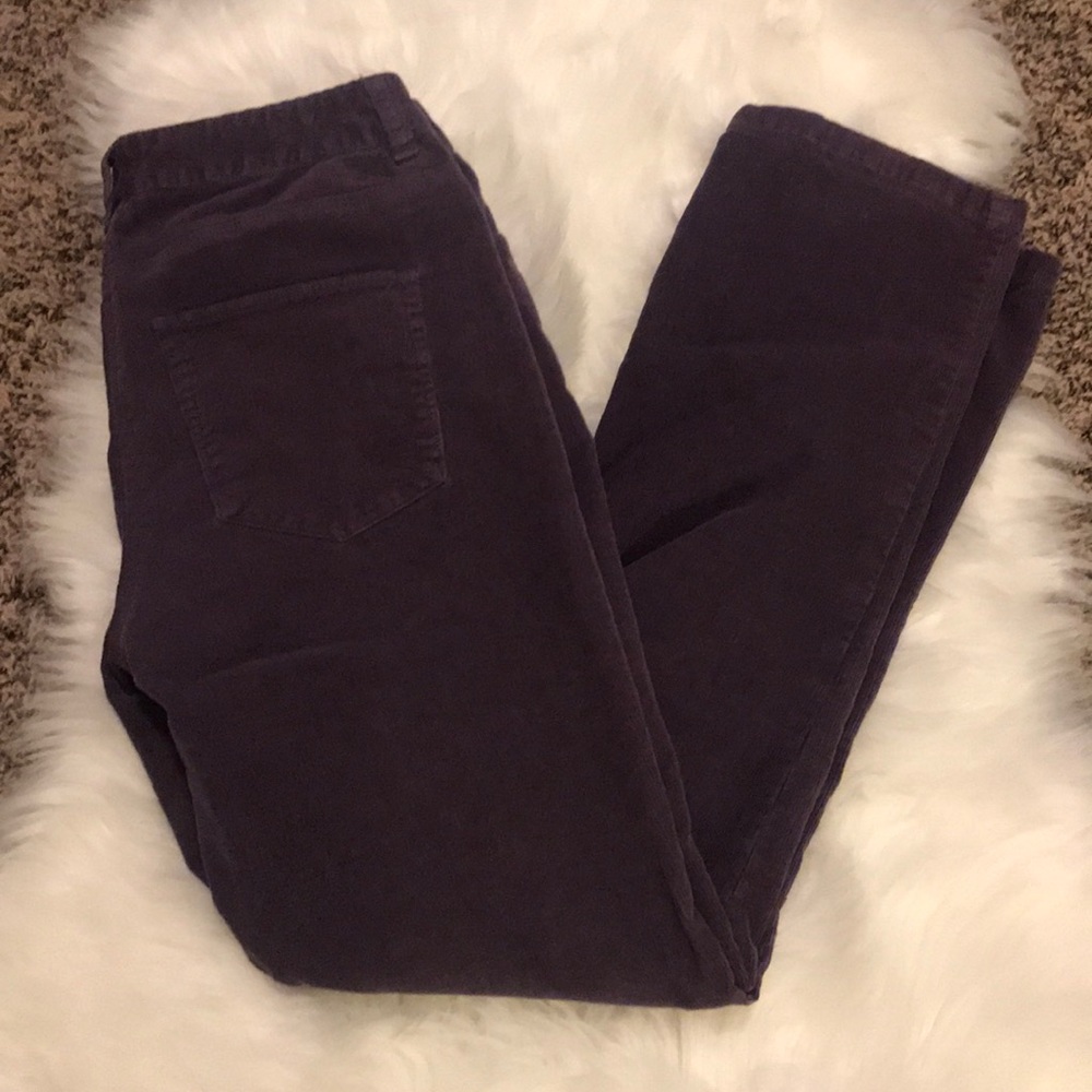 Boden purple skinny corduroy pants